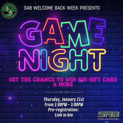 sab game night poster