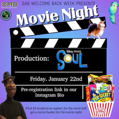 sab movie night poster