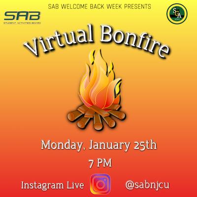 sab virtual bonfire poster