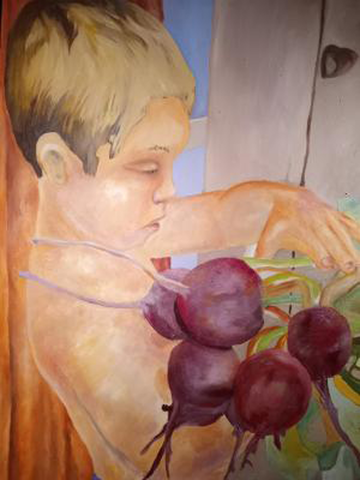 Boy With Beets