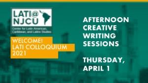 AFTERNOON CREATIVE WRITING SESSIONS