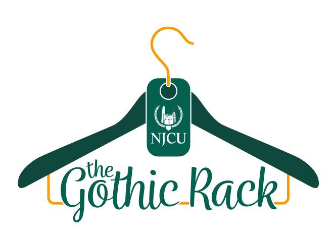 The Gothic Rack clothes hanger logo