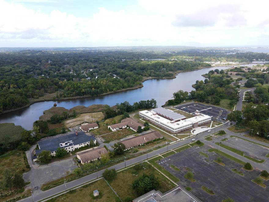 22 acre overhead view of Fort Monmouth location