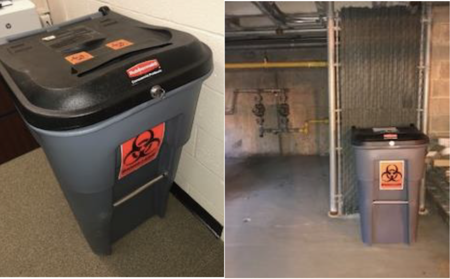 biohazard containers NJCU