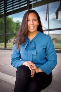 Maranice Strickland seated