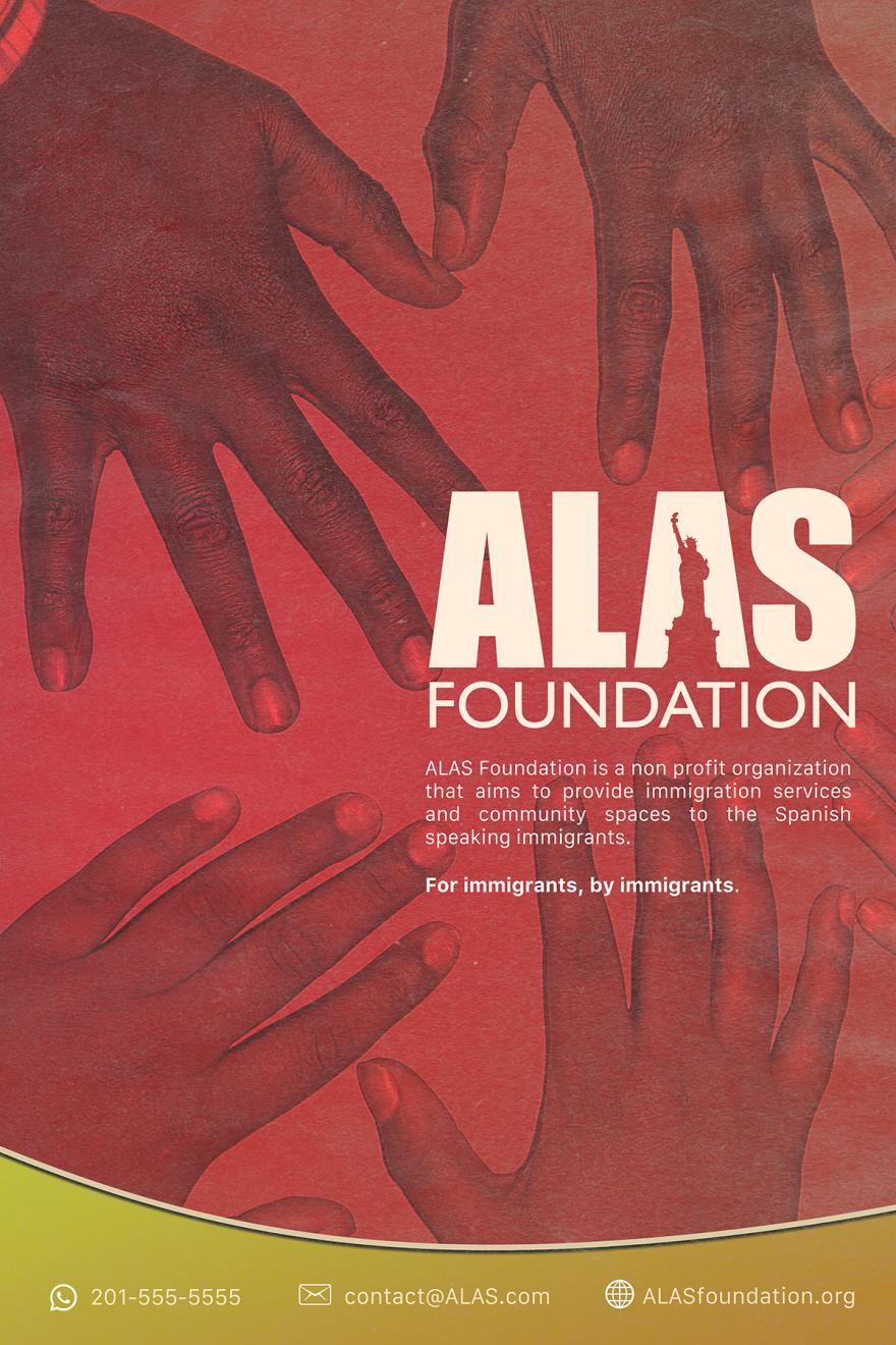 ALAS Foundation - Advertising Poster in English Version Two