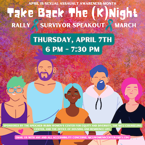 TAKE BACK THE KNIGHT EVENT POSTER SMALL