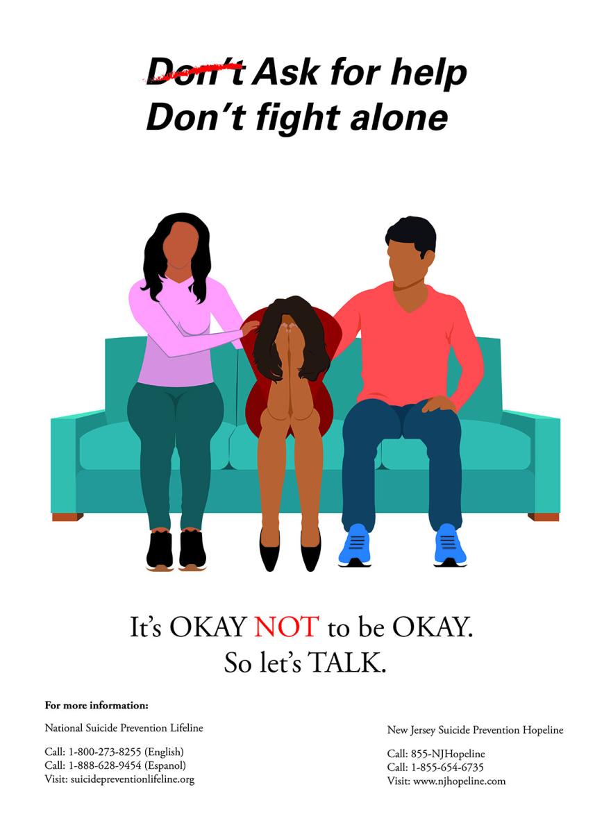 Its ok not to be ok Poster in English