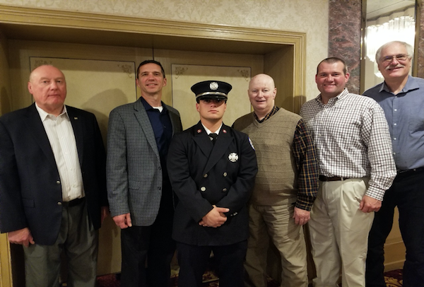 POSED PHOTO OF 6 MEN