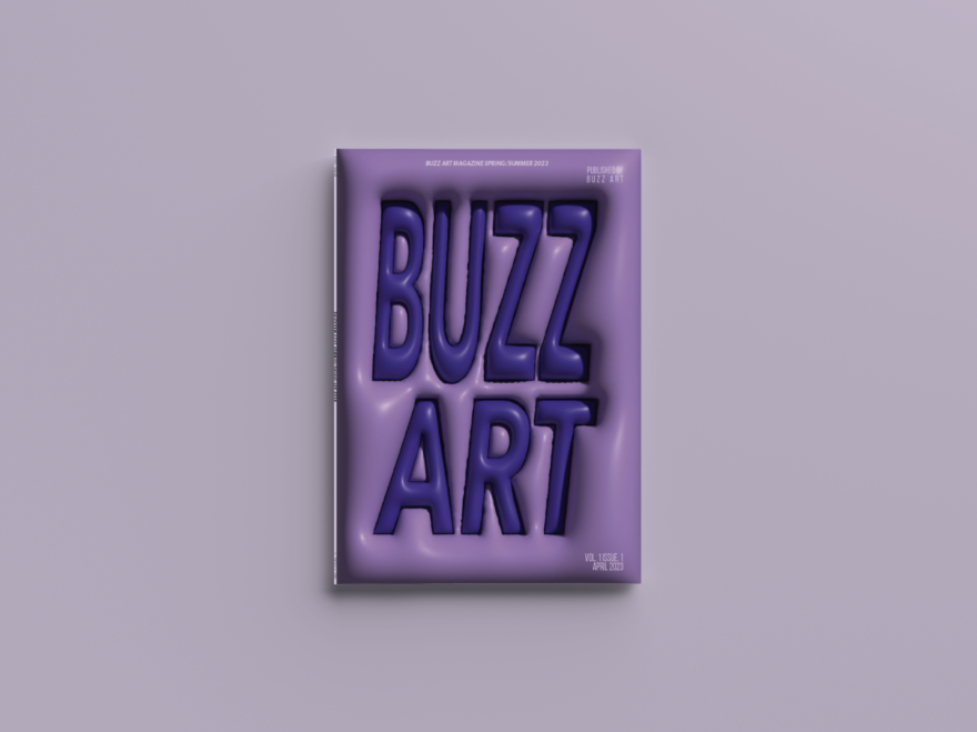 Buzz Art Magazine Cover
