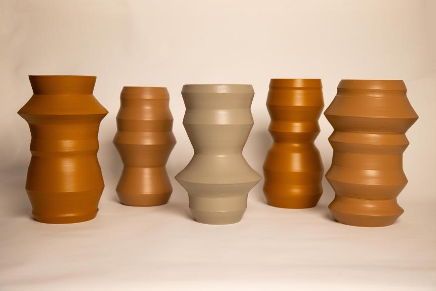 Ceramic vases
