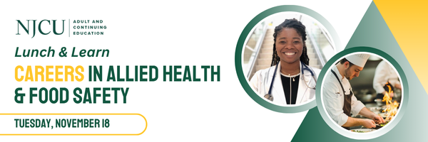 Virtual Lunch & Learn: Careers in Allied Health & Food Safety