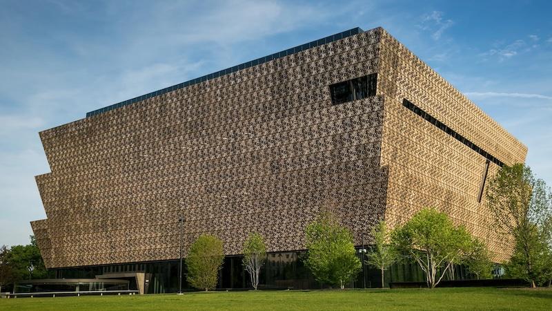 The National Museum of African American History and Culture exterior