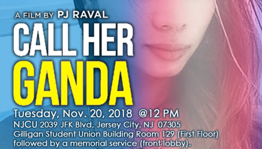 Call Her Ganda movie flyer