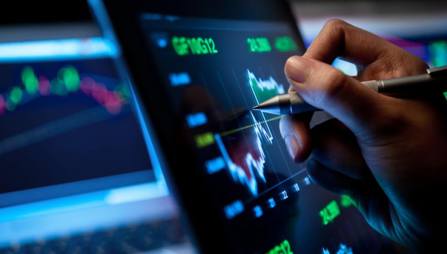 hand stylus tablet finance