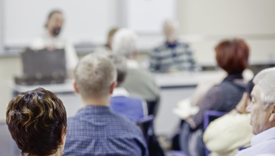 panel discussion room -getty
