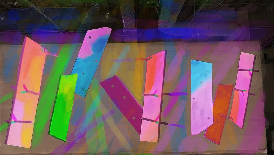 Sunil GARG Hanging Garden Art