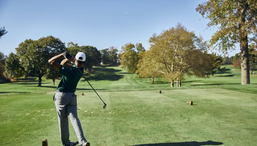 Joshua Marseille Playing Golf