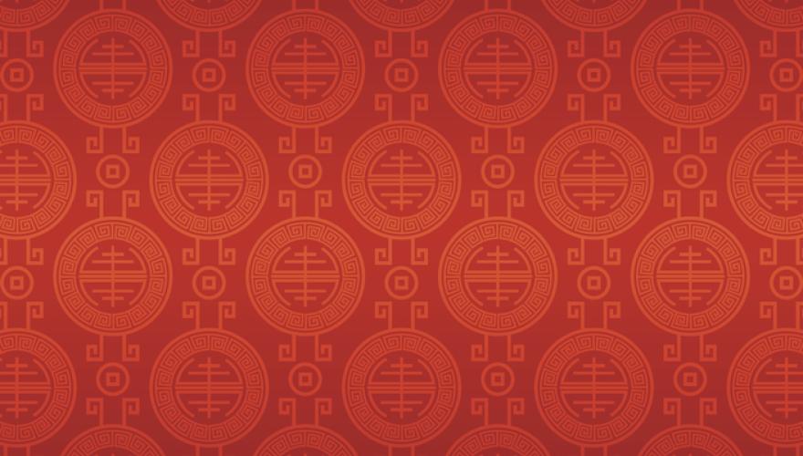 chinese red pattern background