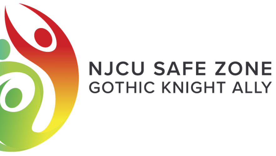 NJCU Safe Zone Gothic Knight Ally Logo
