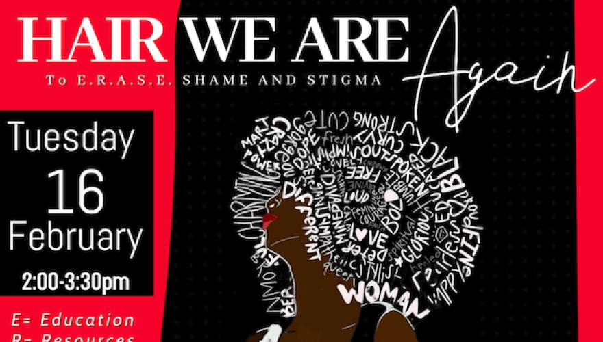 hair we are poster