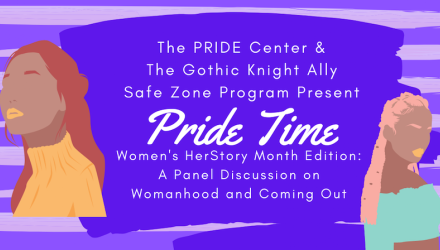 pride time poster graphic