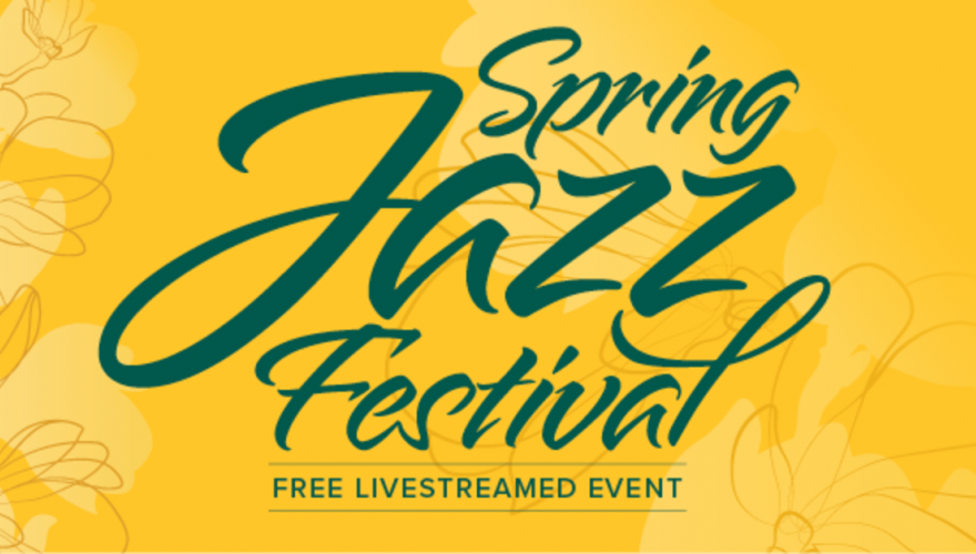 spring jazz banner