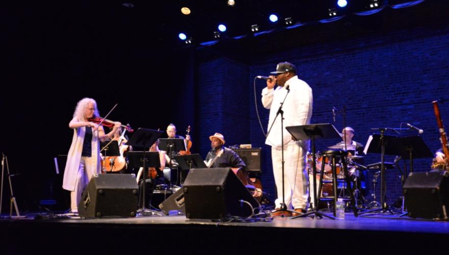 Martha Mooke and Rahzel 