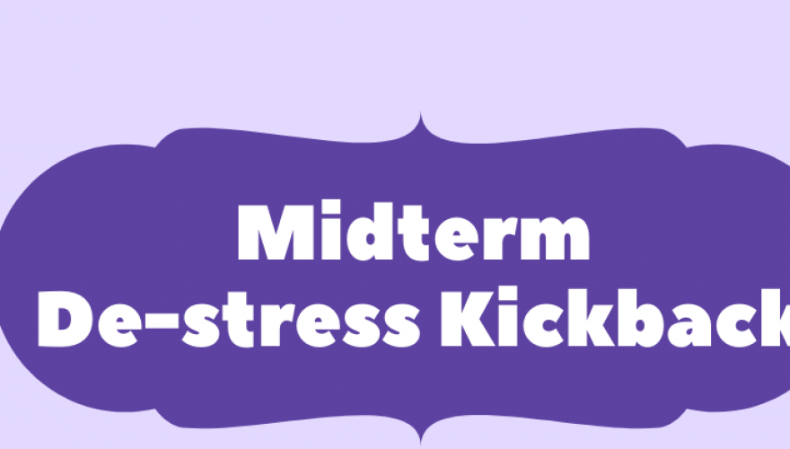 midterm de-stress header image
