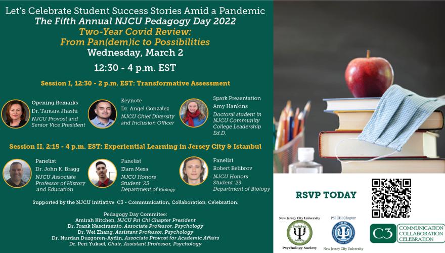 NJCU Pedagogy Day 2022 flyer