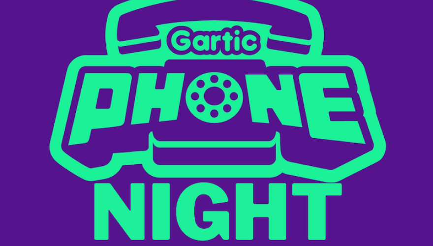 gartic phone night banner
