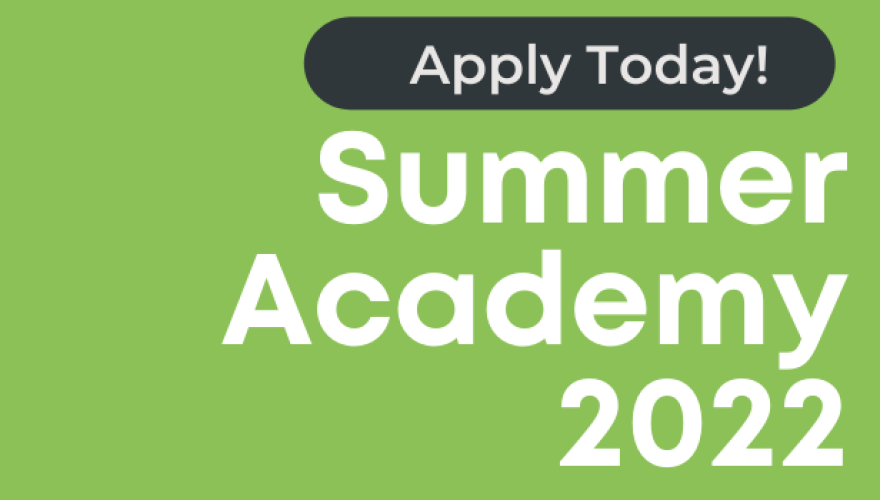 SUMMER ACADEMY APPLY GRAPHIC