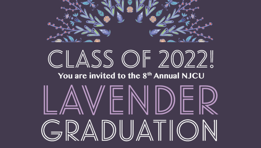 LAVENDER GRADUATION GRAPHIC