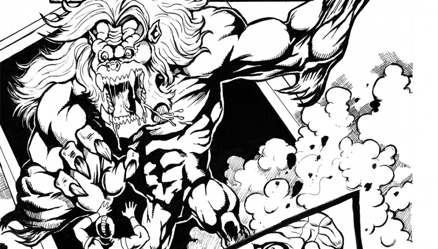 "The Beast" Graphic Novel Character