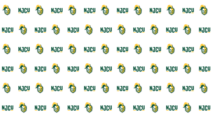 NJCU Gothic Knight Sprit Mark on White Background for Zoom