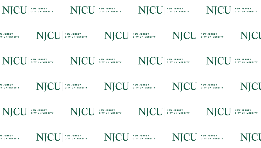 NJCU Green Logo on White Background for Zoom