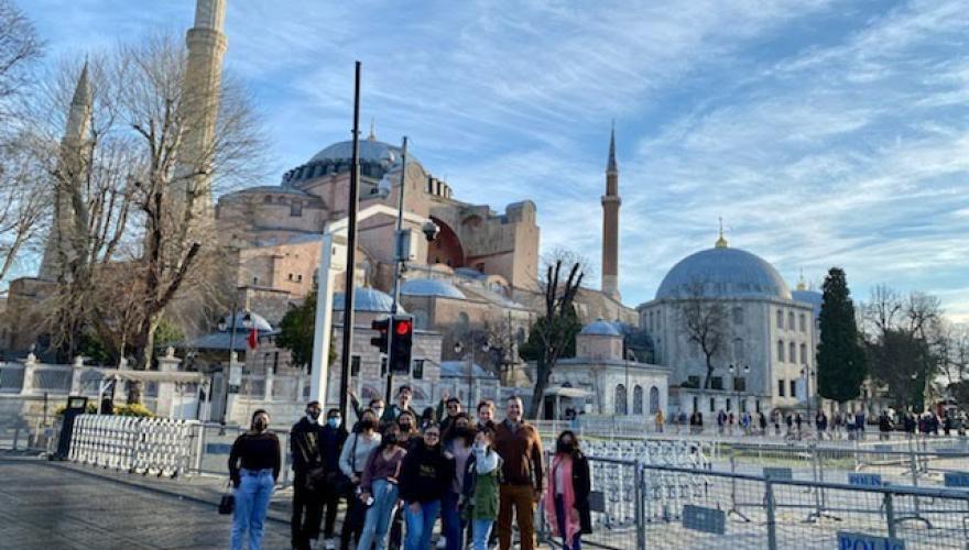 NJCU Honors students Istanbul, Turkey