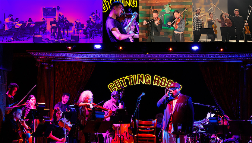 MUSIC PERFORMERS ON STAGE