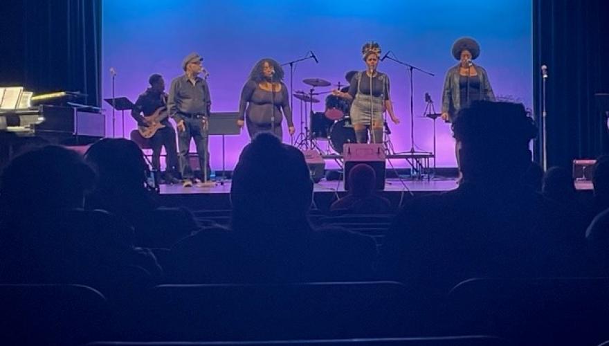 performance group on stage