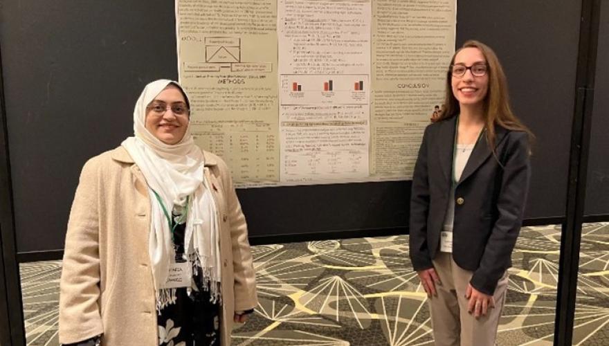 SPEAKER HAFSA DAWOOD AND WOMAN