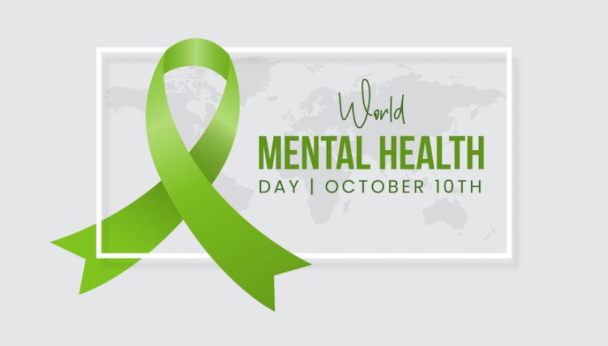 MENTAL HEALTH DAY TEXT BANNER