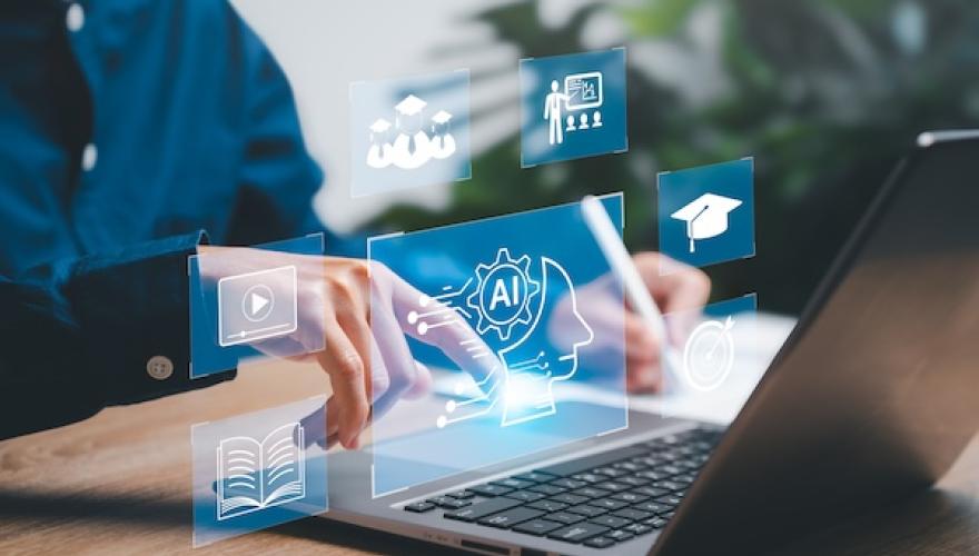 HANDS AT KEYBOARD AI