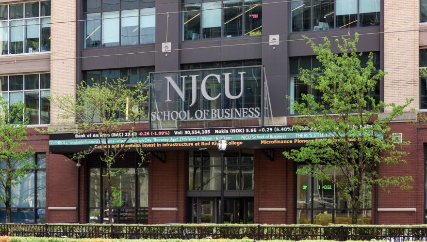 school of business building front