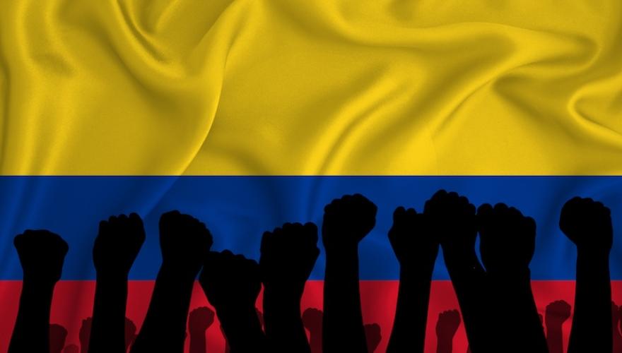 FLAG WITH FIST IMAGES BELOW