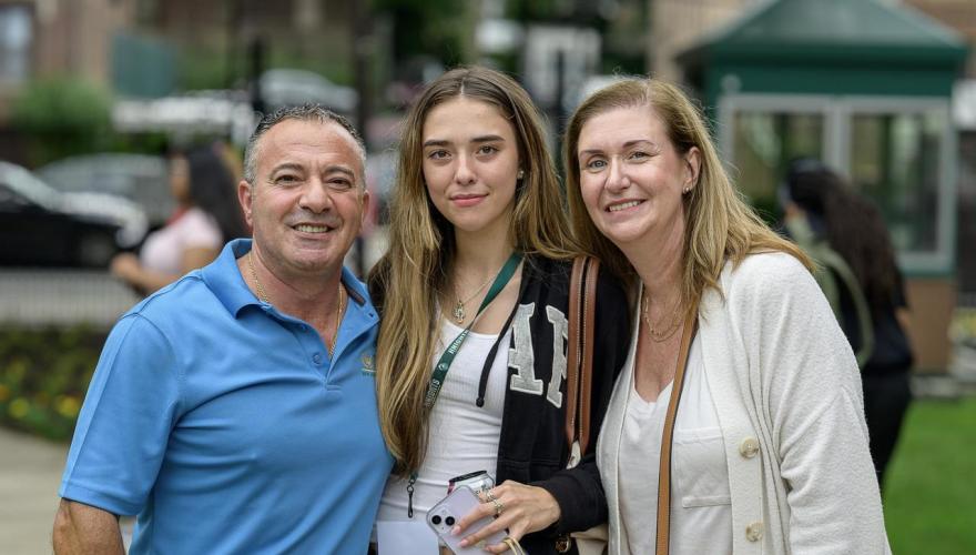 Family at 2024 Orientation