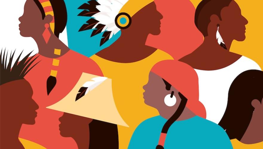 INDIGENOUS PEOPLE ILLUSTRATION