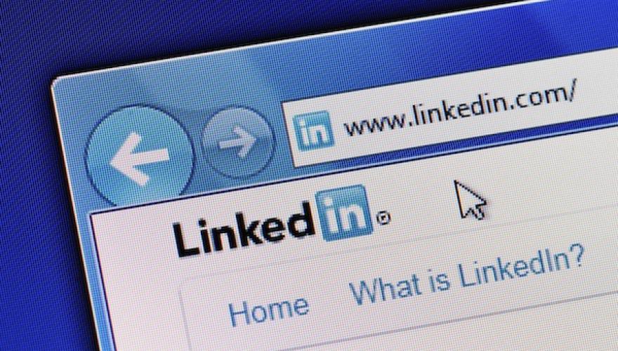 linkedin webpage screenshot