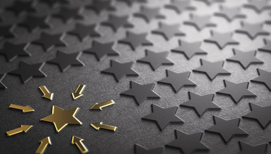 stars and arrow depiction of black excellence