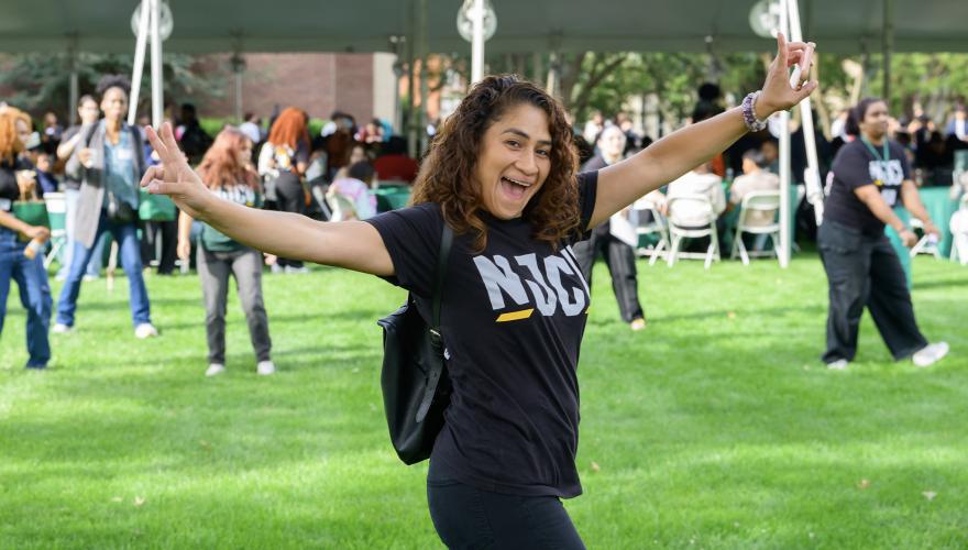 NJCU staff member Geo Vasquez excited for the start of the year