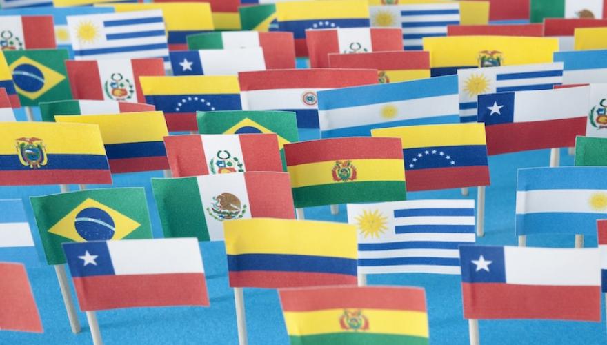 latin american flags